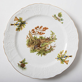 Тарелка мелкая 21 см Thun Bernadotte, декор "Охотничьи сюжеты" БТФ0104 Тарелка мелкая 21 см Thun Bernadotte, декор "Охотничьи сюжеты" БТФ0104