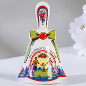 Колокольчик Бант, семья, 8 см, микс 6385389 Колокольчик Бант, семья, 8 см, микс 6385389