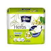  Гигиенические прокладки Bella Herbs tilia komfort softiplait по 10 шт.1-й класс с экстр.лип. цвета 