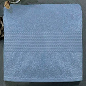 Полотенце Маруся, 40х70 см, махра, голубой Полотенце Маруся, 40х70 см, махра, голубой