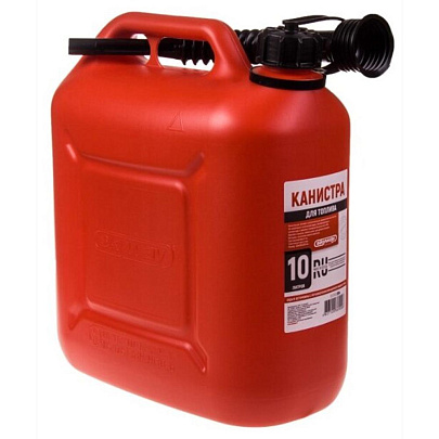  Канистра для бензина SKYWAY 10л пластик усиленная 
