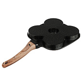 Сковорода литая с крышкой Satoshi Карнуа 4 секции 18 см 846-721 Сковорода литая с крышкой Satoshi Карнуа 4 секции 18 см 846-721