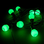 Электрогирлянда уличная Лампочки IP65 (зеленый) Funray Электрогирлянда уличная Лампочки IP65 (зеленый) Funray