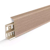  Плинтус Деконика (под проводку) Дуб северный 70мм 2.2м 