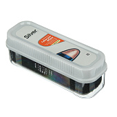 Губка для обуви SILVER узкая, бесцветная, PS3001-03/2001-03 459-107 Губка для обуви SILVER узкая, бесцветная, PS3001-03/2001-03 459-107