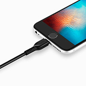 Кабель USB - Lightning 2м 2.4А HOCO X20 Черный Кабель USB - Lightning 2м 2.4А HOCO X20 Черный