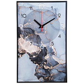 Часы-картина настенные интерьерные Черный мрамор плавный ход 57 х 35 х 4 см 7531924 Часы-картина настенные интерьерные Черный мрамор плавный ход 57 х 35 х 4 см 7531924