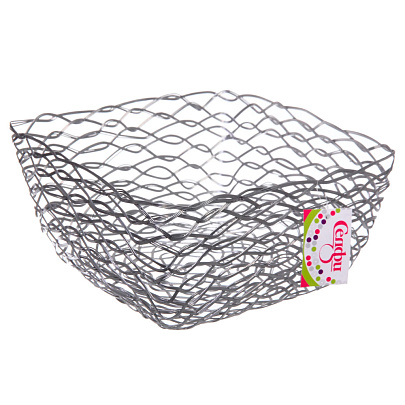  Фруктовница Brownie 24х11см, серая, 361-743 