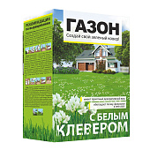 Газон с белым клевером 450 г Семена Алтая Газон с белым клевером 450 г Семена Алтая