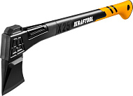 Топор-колун 2,45кг, рукоятка армированный нейлон X-Fiber, 710мм, KRAFTOOL Х25 Топор-колун 2,45кг, рукоятка армированный нейлон X-Fiber, 710мм, KRAFTOOL Х25