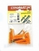 Дюбель универс. с борт. 6х37 с самор.3,5х50(10 шт) Дюбель универс. с борт. 6х37 с самор.3,5х50(10 шт)