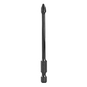 Биты PH2 90мм, хвостовик Е1/4", 2шт, Vertextools Биты PH2 90мм, хвостовик Е1/4", 2шт, Vertextools