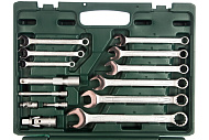 Набор инструментов, 82 предм., 1/2", 1/4", CrV, пластиковый кейс, KRAFTOOL  X-Drive 82