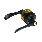 Ручка-защелка/ключ фиксатор ЗВ3-01 черная Ручка-защелка/ключ фиксатор ЗВ3-01 черная