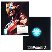 Тетрадь в линейку, 24 листа, обложка мелованный картон, Мстители, микс, 10205271 Тетрадь в линейку, 24 листа, обложка мелованный картон, Мстители, микс, 10205271