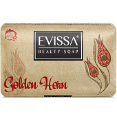 Мыло туалетное EVISSA Золотой рог Парфюмир.с франц.отдушками 140г крафт.уп. Мыло туалетное EVISSA Золотой рог Парфюмир.с франц.отдушками 140г крафт.уп.