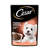 Влажный корм Cesar тушеная телятина с овощами 85г