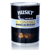 Краска с молотковым эффектом золото 0,25л / HUSKY-KLONDIKE Краска с молотковым эффектом золото 0,25л / HUSKY-KLONDIKE
