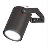  Светильник уличный НБУ GU10 Spot-HW поворотный черный аллюм IP65 /In Home 