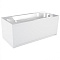  Экран для ванны Grace 130х55,5см МетаКам 