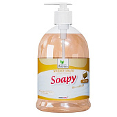  Мыло  хозяйственное жидкое  Soapy с дозатором 500 мл. Clean&Green CG8065 