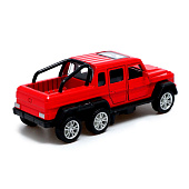 Машина металлическая АВТОГРАД Джип 6X6, 1:32, инерция, 3217494 Машина металлическая АВТОГРАД Джип 6X6, 1:32, инерция, 3217494