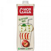  Моя Семья Яблоко напиток сокосодержащий 0,95л 