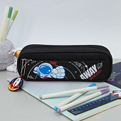 Пенал Away astronaut, black, 2269-02 Пенал Away astronaut, black, 2269-02