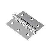 Петля унив.75х62х2,5 хром полир. б/к ТРОДОС/MARLOK ( 2шт в уп)
