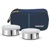 Ланч-бокс Swaad 2, 2 х 240 мл Blue GL33224BE Ланч-бокс Swaad 2, 2 х 240 мл Blue GL33224BE