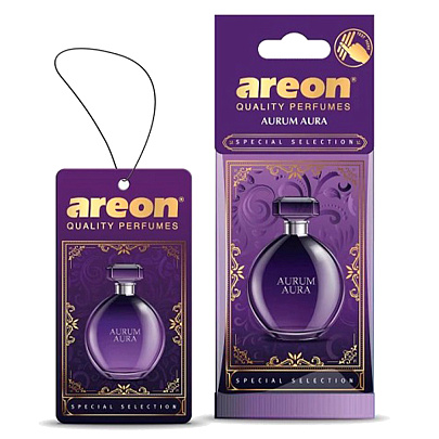  Ароматизатор подвесной картон AREON SPECIAL SELECTION Aurum Aura 