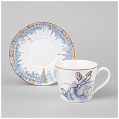 Чайная пара "снежная королева" 300 мл 590-624 Чайная пара "снежная королева" 300 мл 590-624