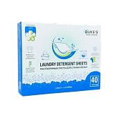 Листы для стирки белья DUKE'S 40шт Лен (растворимые) Листы для стирки белья DUKE'S 40шт Лен (растворимые)