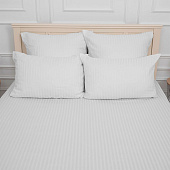  Mariya DeLuxe, простынь, 150х220, хлопок 100%, арт.Б-ПР-150-(140гр) Белый 