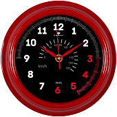  Часы настенные Спидометр Рубин, d 21 см, круг , красный  , 2121-150 (10) 