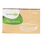 Маслёнка 300 мл, с ножом для масла, фарфор, белая 9213629 Маслёнка 300 мл, с ножом для масла, фарфор, белая 9213629