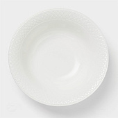 Тарелка глубокая фарфоровая Magistro Argos, 650 мл, 18х18х6 см, белый 10066641 Тарелка глубокая фарфоровая Magistro Argos, 650 мл, 18х18х6 см, белый 10066641