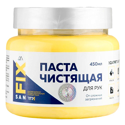  Паста чистящая для рук 450мл банка FIX 