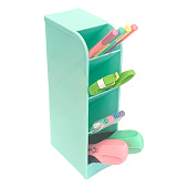 Органайзер для канцелярских принадлежностей deVENTE Pastel, 20х9х5,3 см, мятный, 4102001 Органайзер для канцелярских принадлежностей deVENTE Pastel, 20х9х5,3 см, мятный, 4102001