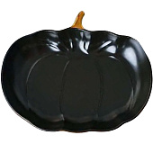 Блюдо сервировочное Repast Pumpkin 23х19х4 см чёрное 6561-BG Блюдо сервировочное Repast Pumpkin 23х19х4 см чёрное 6561-BG