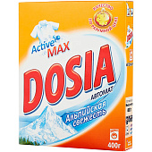 Стиральный порошок для белого DOSIA Автомат Альпийская свежесть 400г