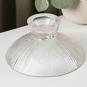 Ваза стеклянная для фруктов «Фейверк», 350 мл, 15?7,5 см, цвет прозрачный 7262248 Ваза стеклянная для фруктов «Фейверк», 350 мл, 15?7,5 см, цвет прозрачный 7262248