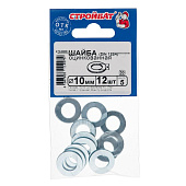 Шайба оцинк.DIN 125A 10 мм(12шт) Шайба оцинк.DIN 125A 10 мм(12шт)