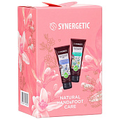  Подарочный набор SYNERGETIC Natural hand&foot care (Крем для рук 75мл+ крем для ног 75мл) Арт.100337 