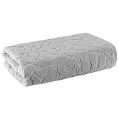  Полотенце махровое 50х90 см, жаккард, серое, П-95 