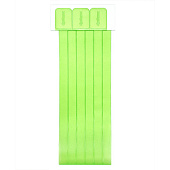 Закладки для книг самоклеящиеся, 12х376 мм, матово-лаймовые, 6 шт, 2921/6-133 Закладки для книг самоклеящиеся, 12х376 мм, матово-лаймовые, 6 шт, 2921/6-133