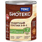 Защитный состав Биотекс Универсал махагон 0,8л