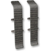 Профиль соед Деконика Каштан серый 85мм (2шт) Профиль соед Деконика Каштан серый 85мм (2шт)