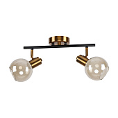 Светильник спот потолочный 60Вт Е14 20783/2GD+BK BR /ЭкономСвет Светильник спот потолочный 60Вт Е14 20783/2GD+BK BR /ЭкономСвет