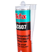 Герметик акриловый огнестойкий Akfix 310 мл Герметик акриловый огнестойкий Akfix 310 мл